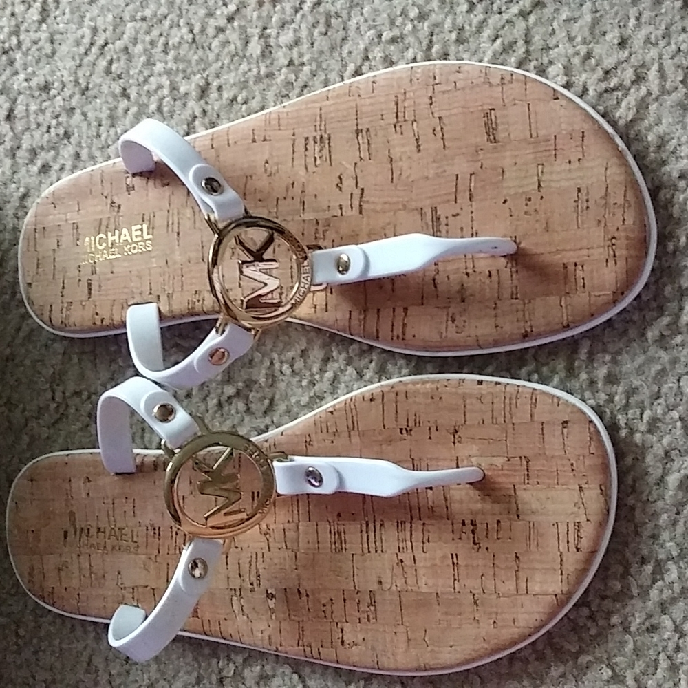 White no sandles